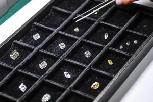  Kim cương của công ty nhà nước Alrosa - Ảnh : Moskva News Agency 