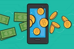 Minh họa tiền mã hóa - Ảnh: IRD