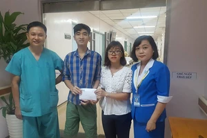 Gần 23 triệu đồng giúp cậu bé bị dị dạng mạch máu