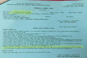 Người đàn ông được chẩn đoán tử cung, buồng trứng ổn