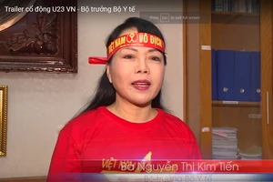 Bộ trưởng Y tế nhắn cổ động viên U-23 VN 4 điều