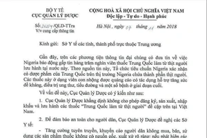 Bộ Y tế nói về thuốc 'làm từ thịt người' của Trung Quốc