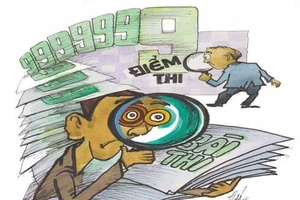 1 thí sinh Hòa Bình rớt tốt nghiệp sau khi cập nhật điểm thật