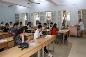 Thí sinh nói đề Toán dễ, có thể lấy được 7,8 điểm 