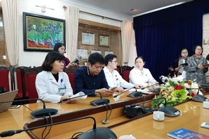 Bệnh viện Xanh Pôn họp báo chóng vánh trong ... 5 phút