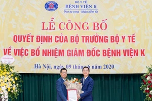 Bệnh viện K trung ương có tân giám đốc