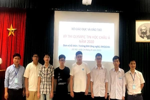 Việt Nam giành 6 Huy chương Olympic tin học 2020