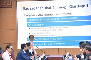 Vaccine COVID-19 thứ 2 do Việt Nam sản xuất đi vào thử nghiệm
