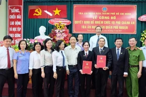 Nhân sự mới quận Phú Nhuận, TP.HCM