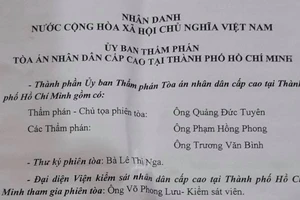 Tòa Cấp cao hủy án vụ quan xã tráo máy dỏm cho dân