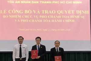 Nhân sự mới TAND TP.HCM
