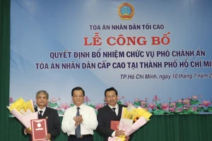  Nhân sự mới TAND Cấp cao tại TP.HCM