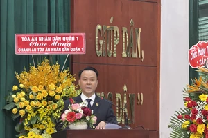 Ông Nguyễn Thành Vinh làm Chánh án TAND TP Thủ Đức