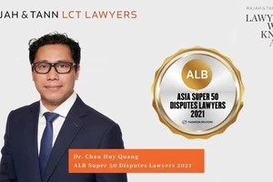 1 luật sư Việt Nam vào Top 50 Siêu luật sư Châu Á 