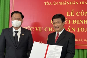 Tòa quận 5, TP.HCM có chánh án mới