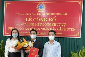 Nhân sự mới TAND quận Phú Nhuận, TP.HCM