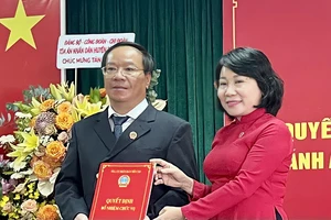 Một Phó chánh án TAND TP Thủ Đức được bổ nhiệm làm chánh án TAND huyện Bình Chánh