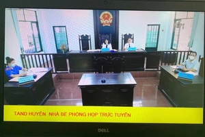 Tòa án huyện Nhà Bè mở 6 phiên họp trực tuyến về áp dụng biện pháp cai nghiện bắt buộc 