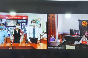 TP.HCM: Lần đầu tổ chức phiên xử dân sự trực tuyến