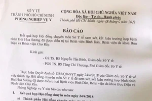 Bác sĩ đưa bệnh nhân ra ngoài mổ tử vong bị kỷ luật