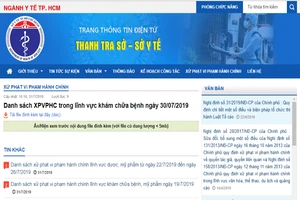 Vi phạm về quảng cáo, hàng loạt cơ sở bị xử phạt