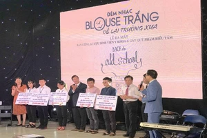 Đêm nhạc gây quỹ học bổng Phạm Biểu Tâm được hơn 600 triệu 