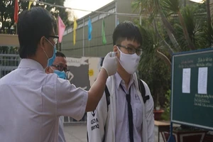 TP.HCM: Thí sinh thi tốt nghiệp THPT được tháo khẩu trang