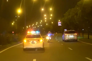CSGT xuyên đêm hộ tống 3 xe chở tạng ghép cho 4 người ở TP.HCM