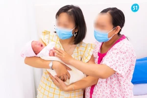 Em chồng mang thai hộ chị dâu hạ sinh bé gái kháu khỉnh ở TP.HCM 