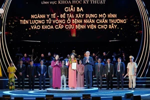 ​Mô hình tiên lượng tử vong ở bệnh nhân chấn thương đạt giải sáng tạo TP.HCM