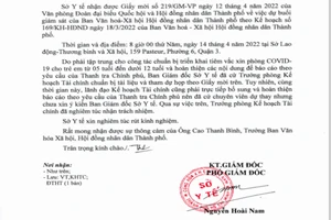 Buổi giám sát của HĐND hủy do thiếu thành phần: Sở Y tế gửi thư xin lỗi