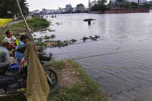 Quanh Phù Châu Miếu, quận Gò Vấp: Bên phóng sinh, bên giăng lưới