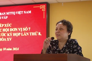 Đại biểu Phạm Khánh Phong Lan nói về sách giáo khoa, hỗ trợ đồng bào bão lũ