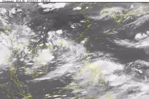 Bão số 4 hình thành gây mưa diện rộng