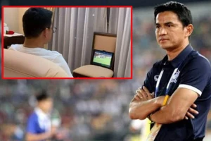 HLV Kiatisak chỉ đạo HA Gia Lai dù đang cách ly