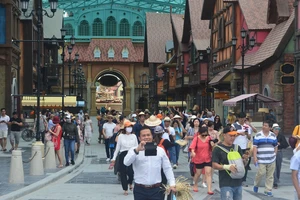 Du khách tại Phú Quốc, Kiên Giang- Ảnh: Tú Uyên