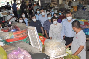 Tổ công tác đặc biệt thị sát chợ TP.HCM