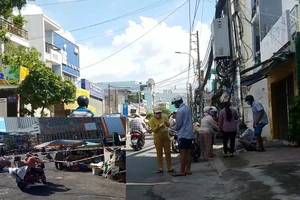 TP.HCM: Nhiều người lạm dụng việc ra đường, lén lút họp chợ