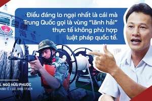 Trung Quốc vi phạm nghiêm trọng luật pháp quốc tế ở Biển Đông