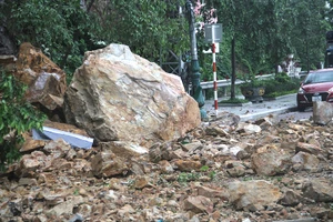 Bình Định, Khánh Hòa cảnh báo nguy cơ sạt lở núi