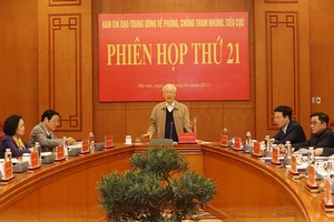 Tổng bí thư: Năm 2022, xét xử sơ thẩm 10 vụ án trọng điểm