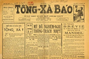 Tổng xã báo vượt lũy tre làng bàn chuyện năm châu 