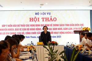 Cần đột phá về tiêu chuẩn cán bộ cấp xã 