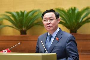 Tranh luận sôi nổi tại phiên họp giả định Quốc hội trẻ em