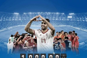 Những “người anh em” Tây Á và Đông Nam Á cổ vũ Việt Nam