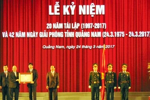 Quảng Nam phát triển vượt bậc sau 20 năm tái lập tỉnh