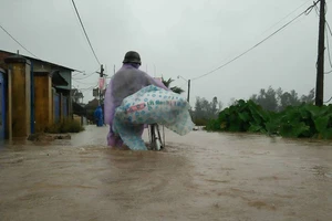 Đoàn công tác Thành ủy TP.HCM đến Quảng Nam cứu trợ 