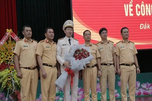 Công bố quyết định của Bộ Công an về công tác cán bộ 