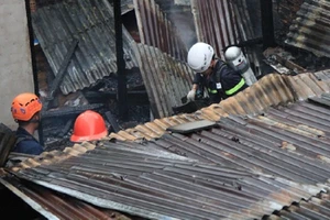 Cháy nhà nghi do quên tắt bếp gas