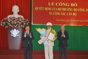 Lâm Đồng có tân giám đốc công an